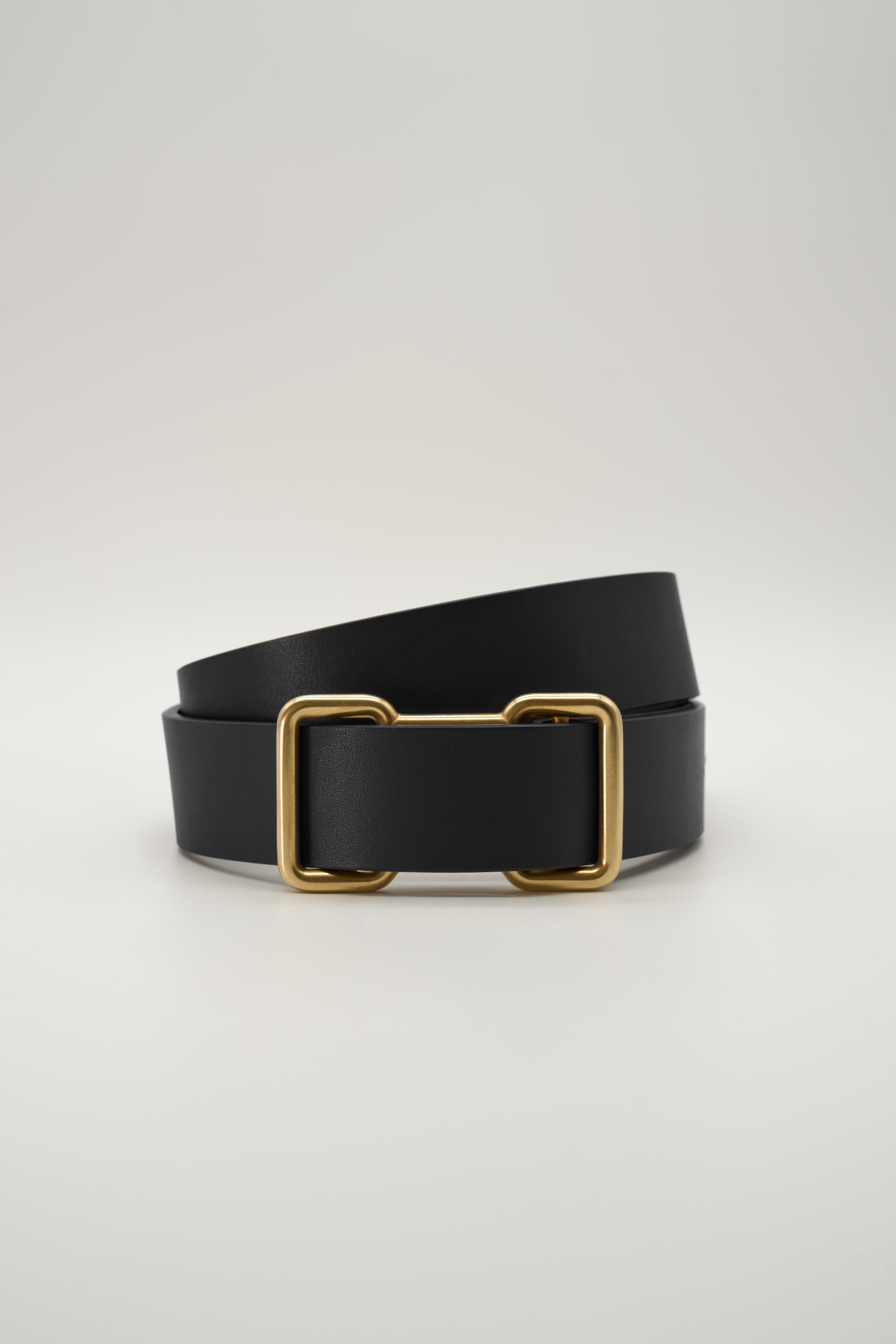 CEINTURE CHAUMARD CUIR NOIR