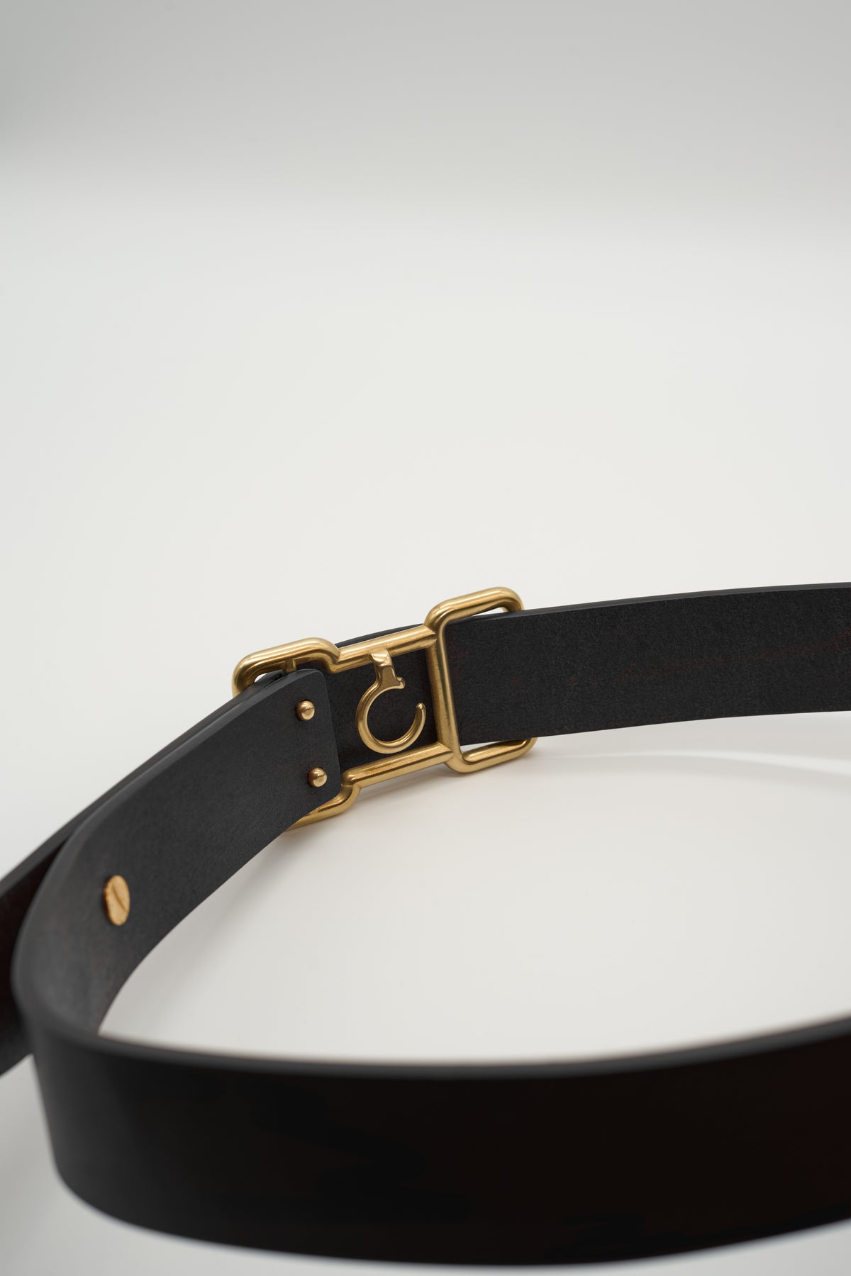 CEINTURE CHAUMARD CUIR NOIR